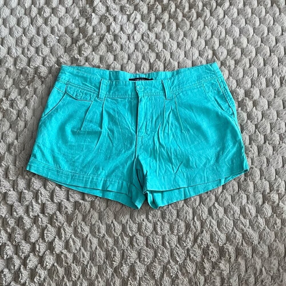 Bright Teal Shorts